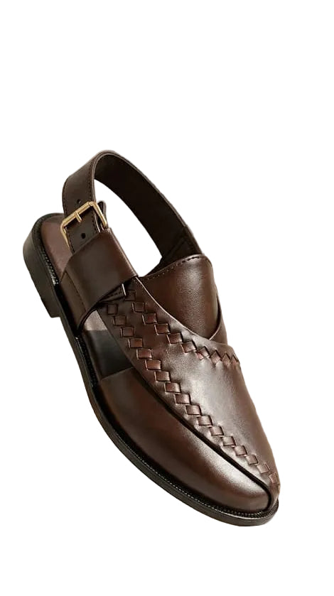 Hand-Braided Cow Leather Peshawari